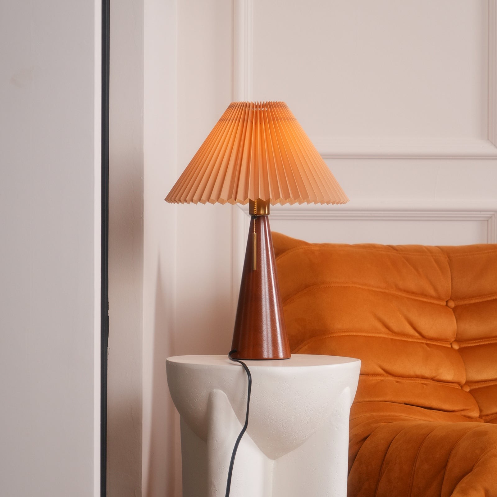 Mode Vintage Houten Tafellamp HL548