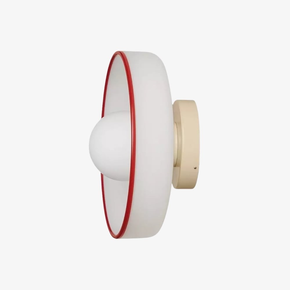 Kalo glazen schijf wandlamp - Moderne wand en plafondlamp voor hal en slaapkamer HL2259