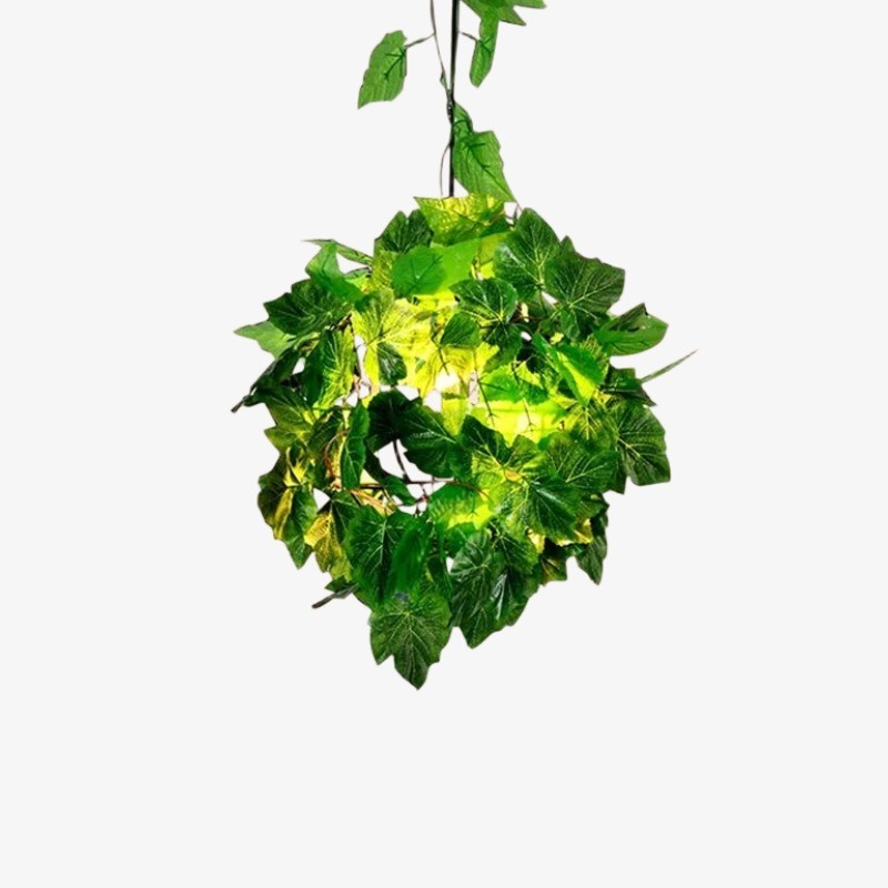 Boltvein hanglamp met natuurlijke uitstraling - Botanisch-industriële fusie voor een modern interieur HL2414