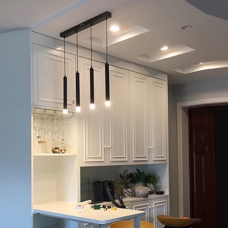 Moderne bar lineaire verticale hanglamp HL198