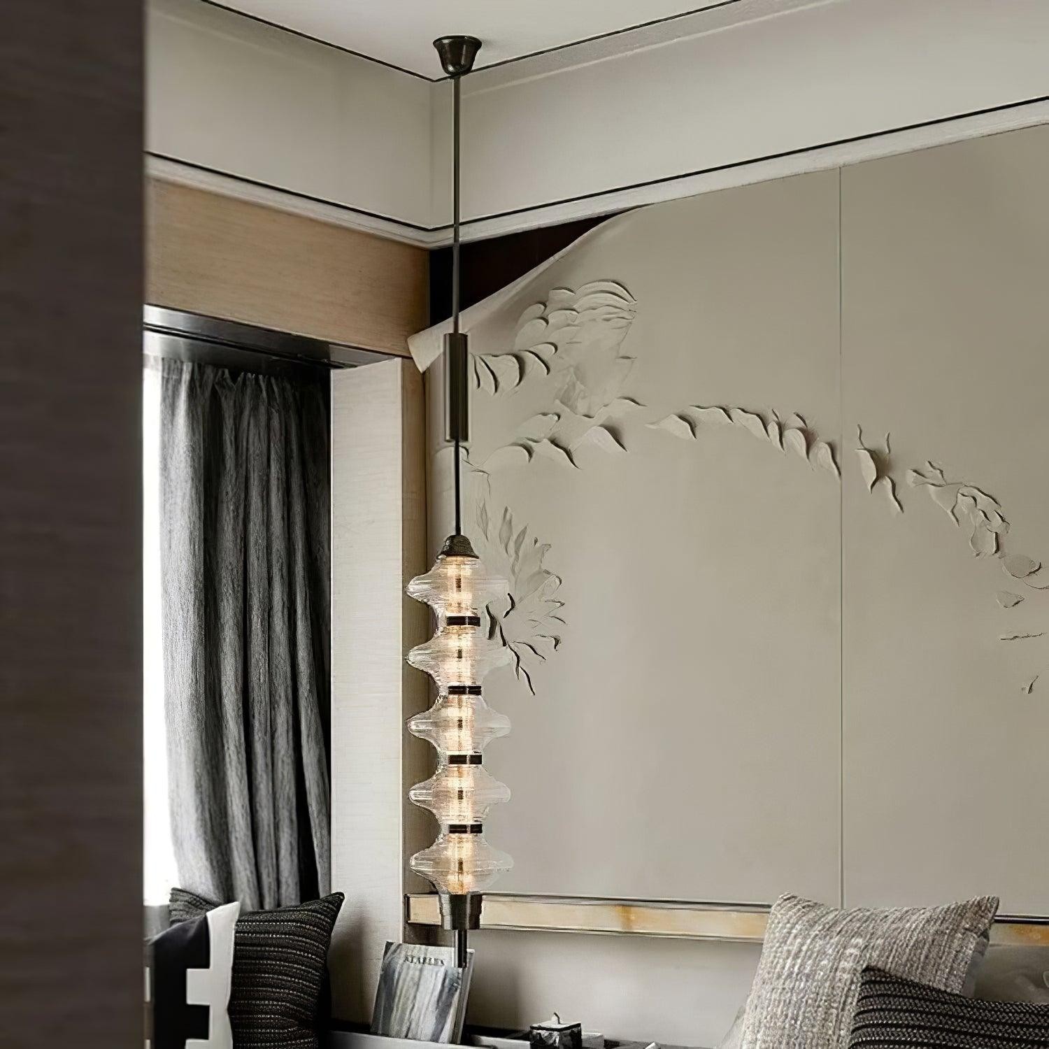 Lichte luxe stijl kalebas hanglamp HL378