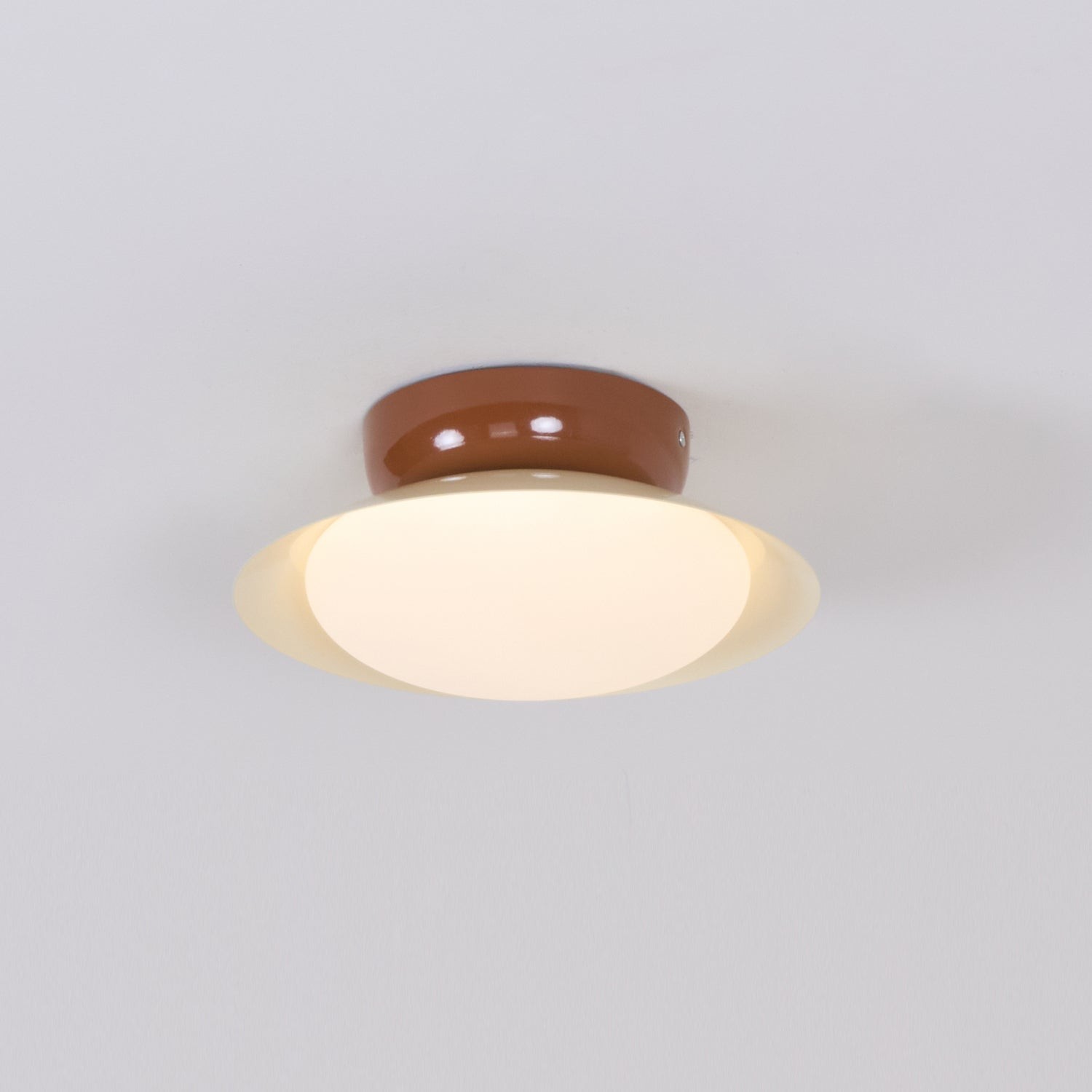 Crèmekleurige moderne plafondlamp HL632