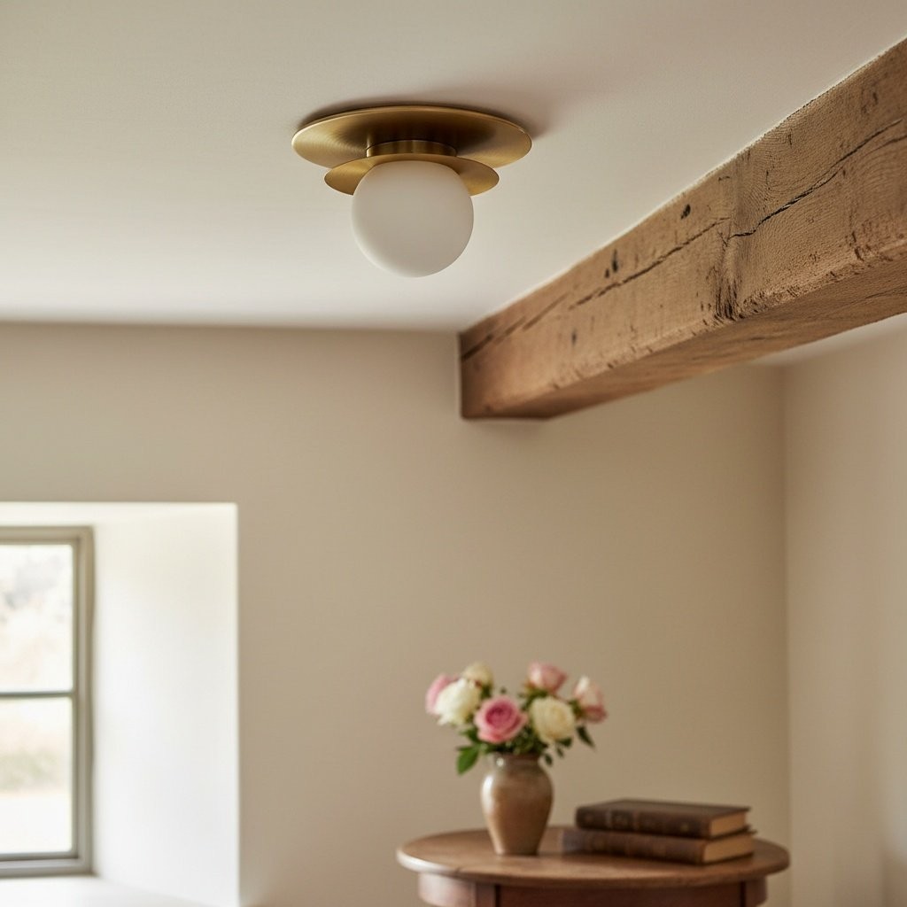 Artivo gelaagde moderne plafondlamp van messing - Stijlvolle woondecoratie HL1765