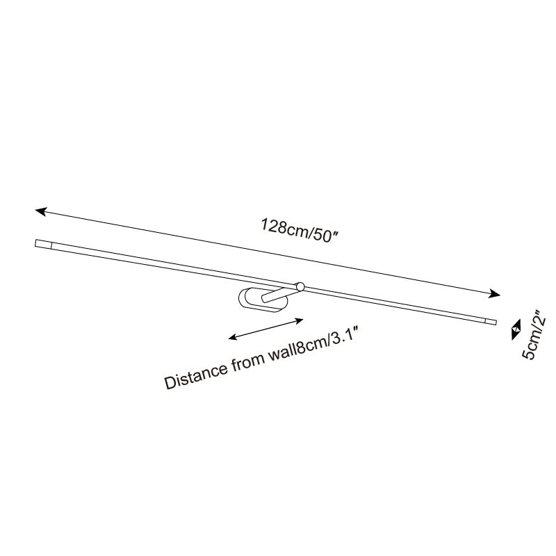 Kady Linear oplaadbare wandlamp HL2611