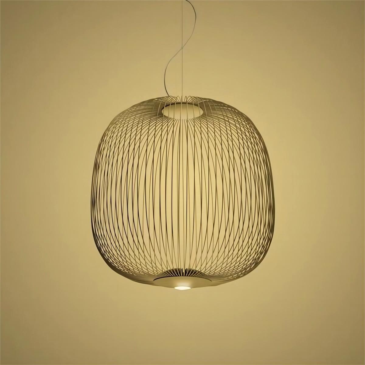 Radiloop Kooi Metalen LED Hanglamp Eettafel