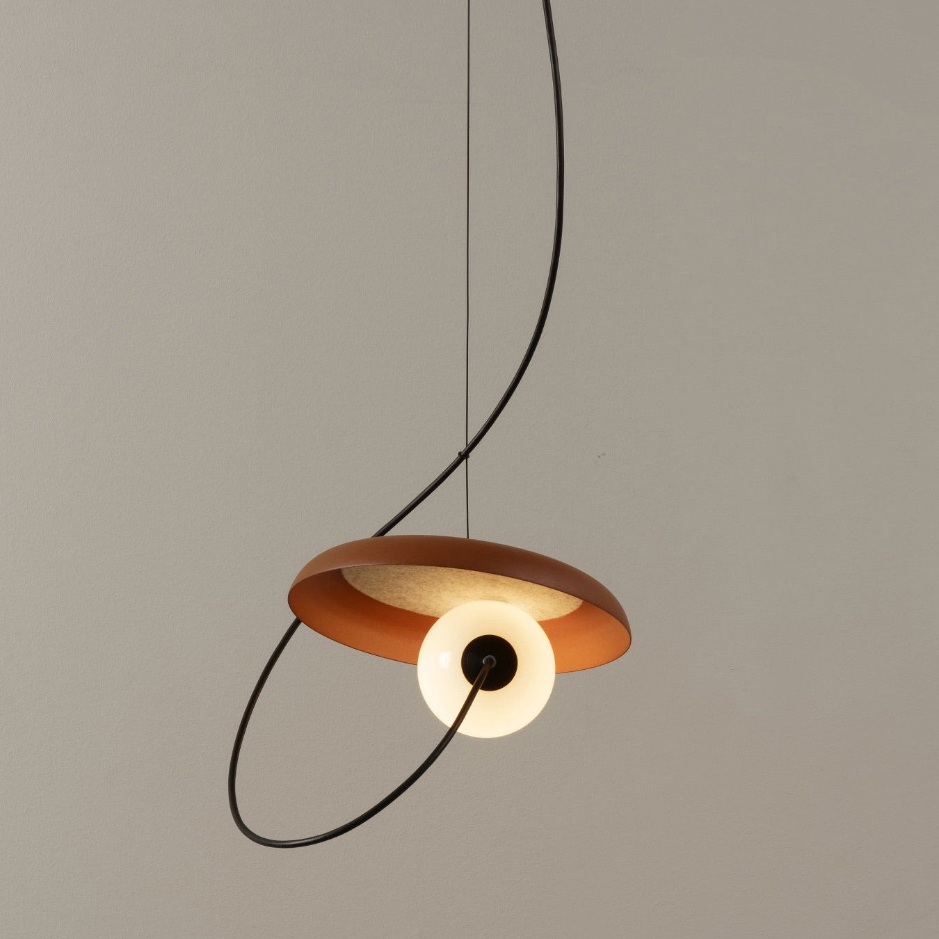 Akoestische schijf hanglamp HL3001