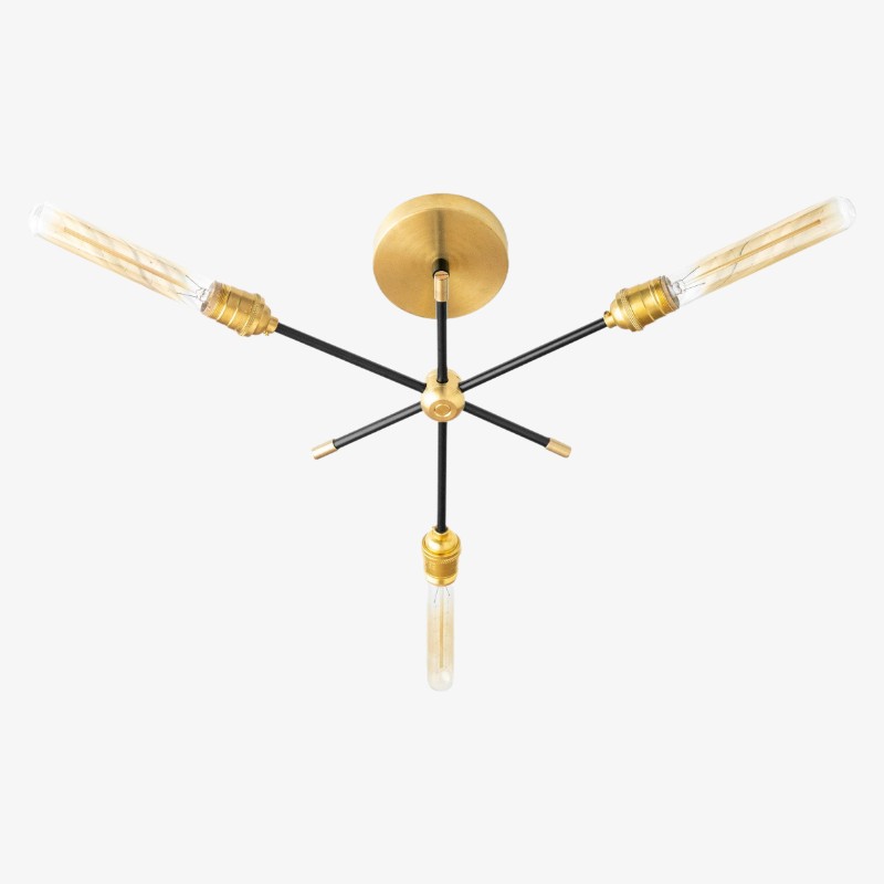 Mobilux Line Industriële Kroonluchter - Moderne Plafondlamp voor Thuis HL1693