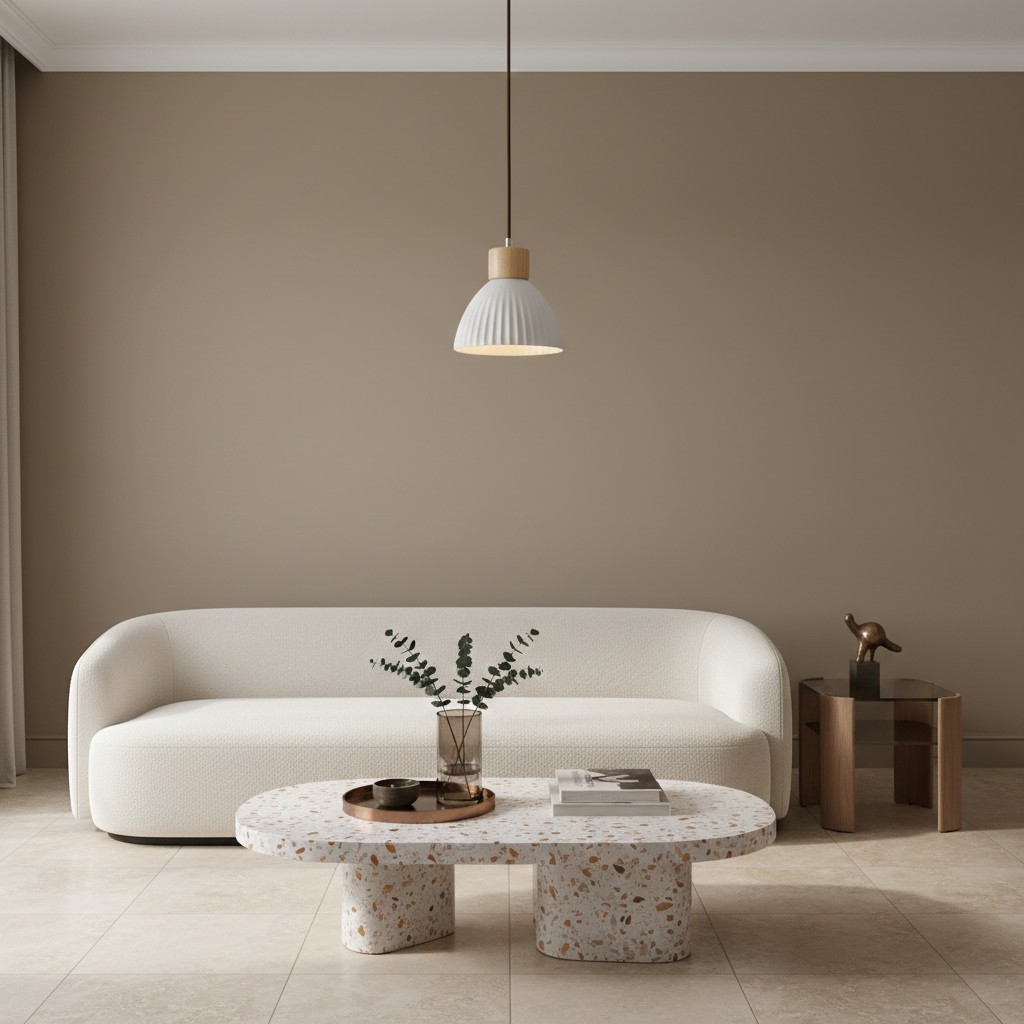 Cerawooda moderne hanglamp - strakke ronde vorm voor de woonkamer HL2441