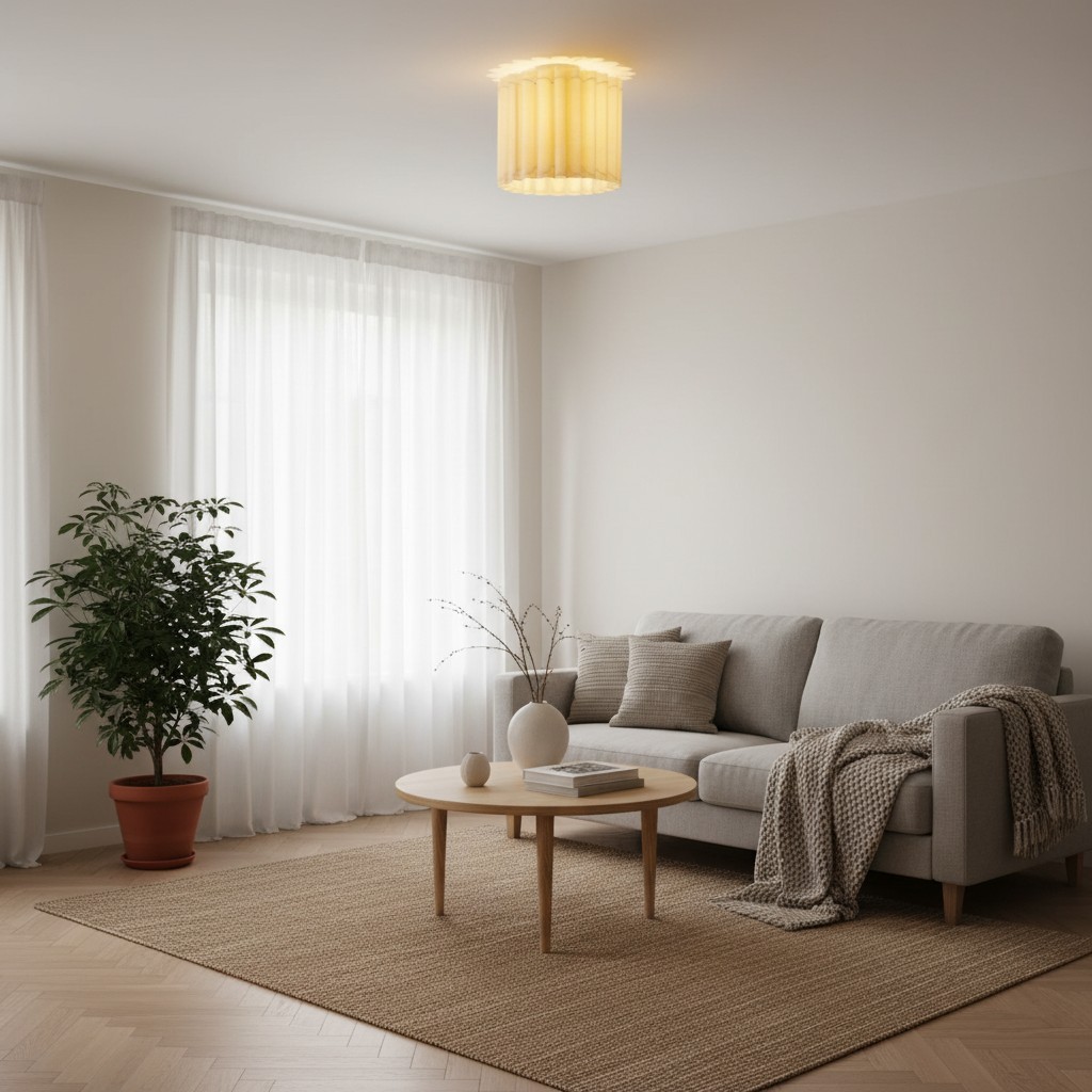 Hanglamp met velura linnen kap - Moderne, overgangsstijl plafondlamp voor eetkamers en keukens HL1996