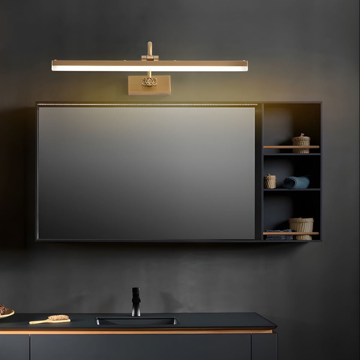 Metalen gewei lineaire design wandlamp HL341