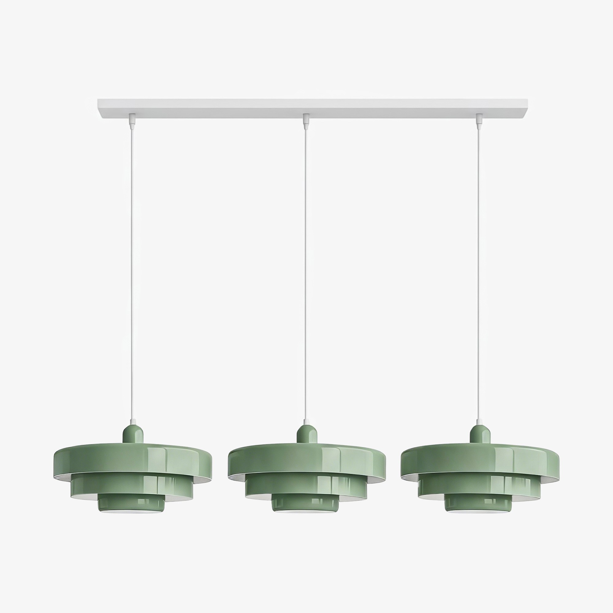 Macaron Disc Hanglamp - Scandinavische Meerlaagse Hanglamp van Metaal voor de Keuken HL179