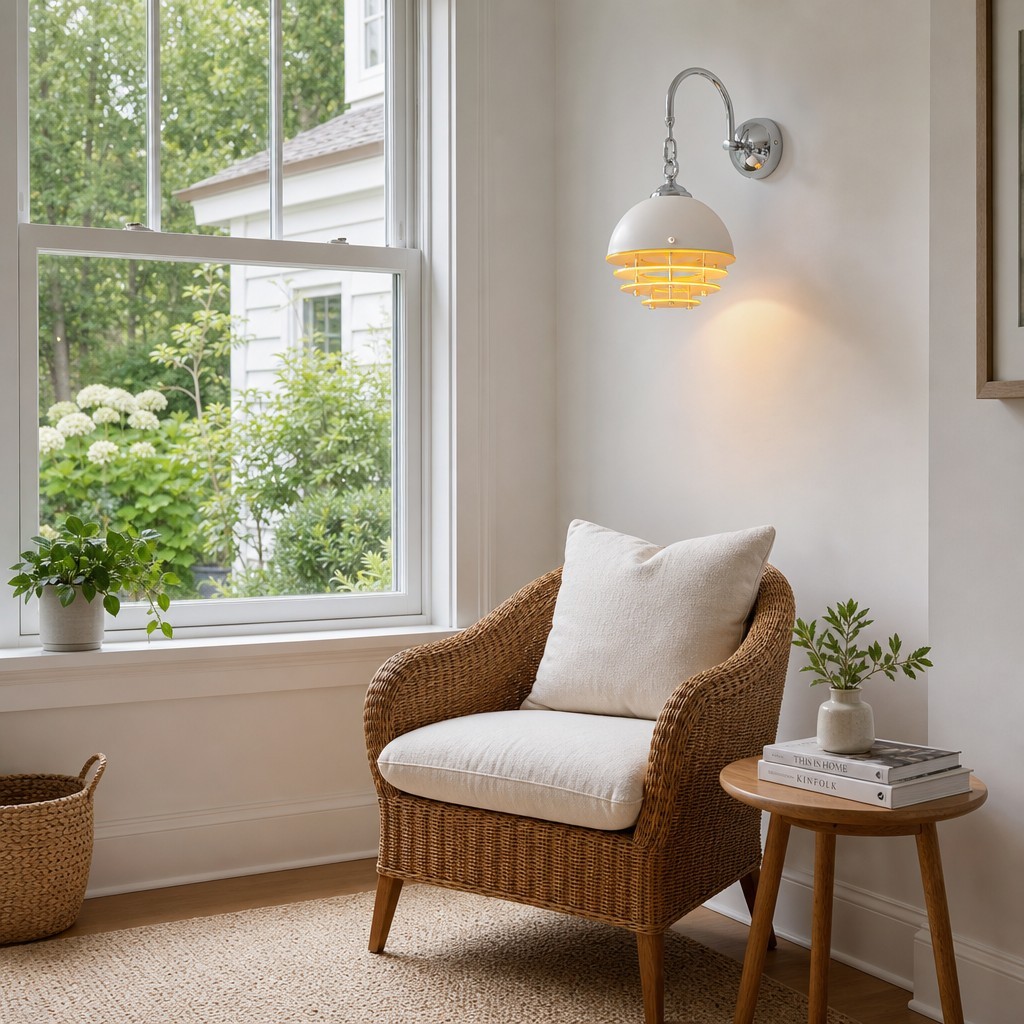 Afterglow Sunset Bauhaus glazen acryl wandlamp - artistieke decoratieve lamp voor de slaapkamer HL3569