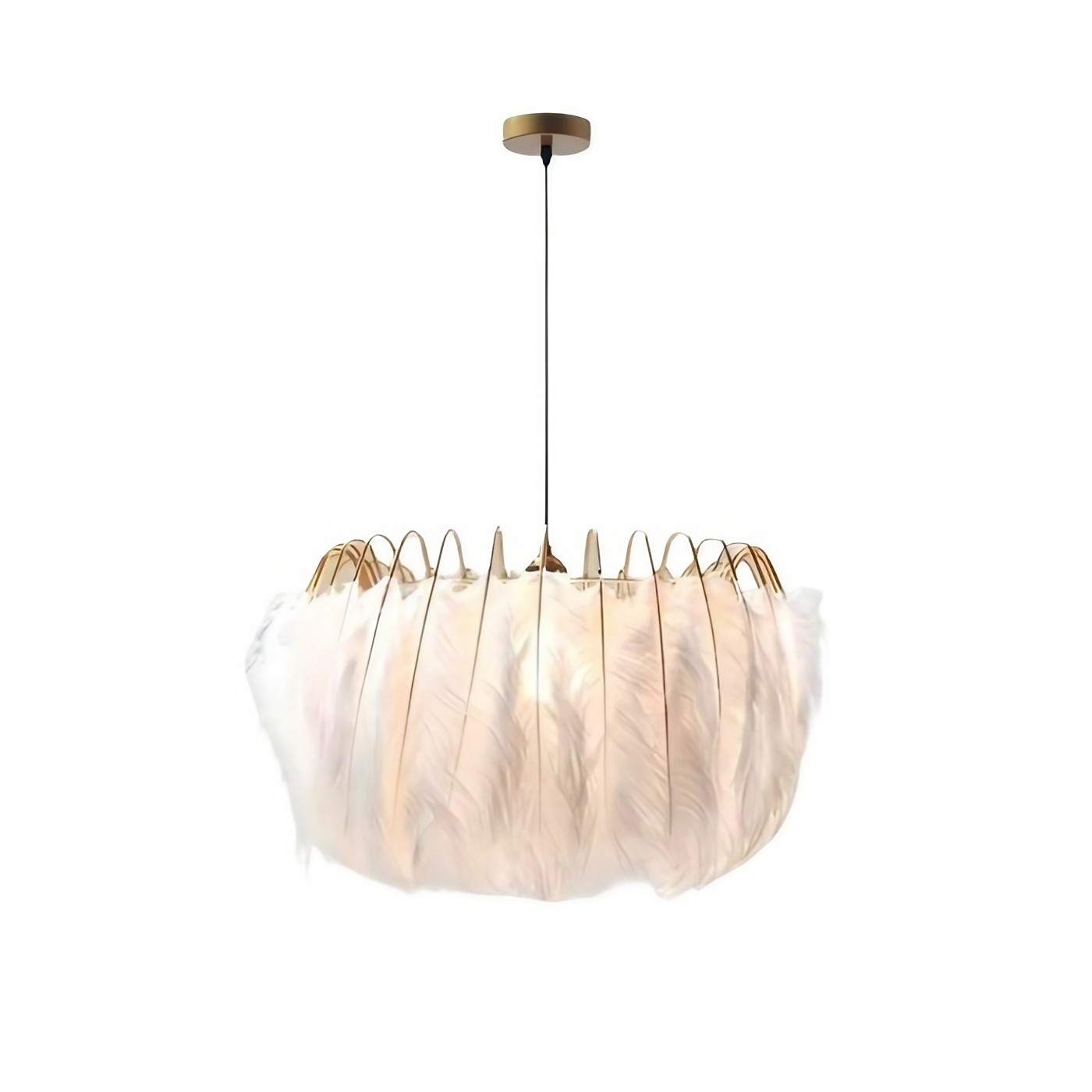 Feather hanglamp