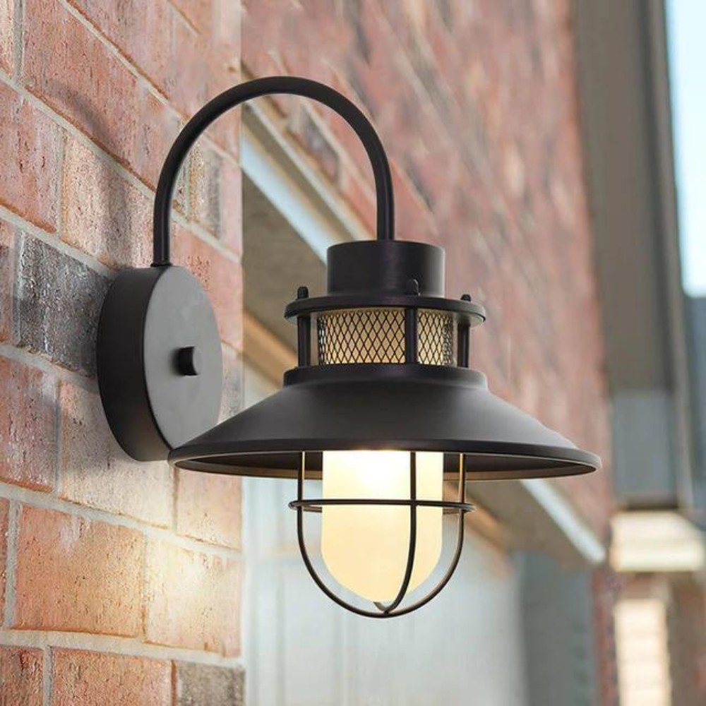 Lichtgevende metalen buitenwandlamp HL3360