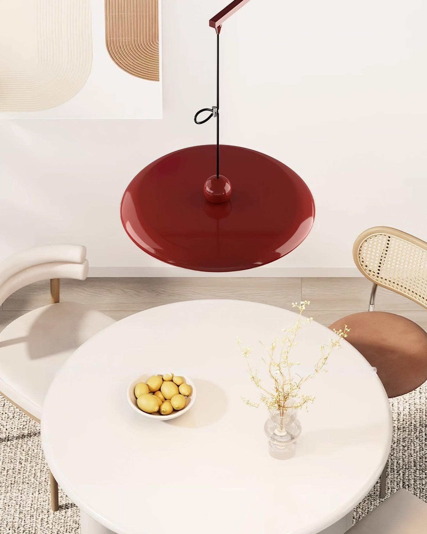 Eenvoudige moderne verstelbare hanglamp met zwenkarm HL885