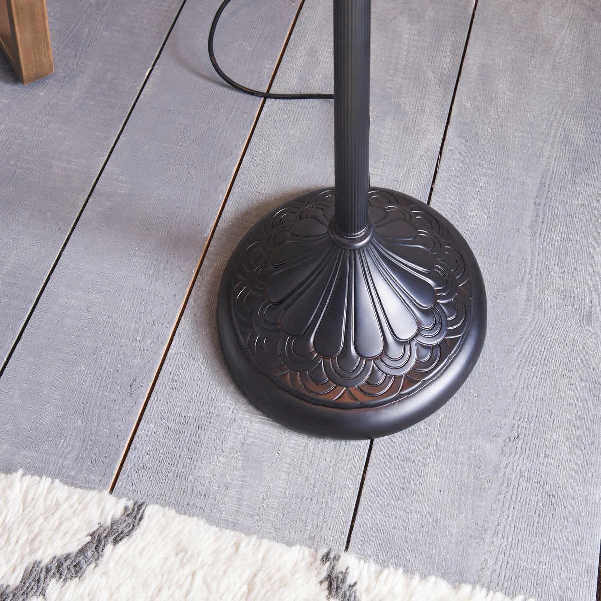 TF Libelle Motief Vloerlamp - Vintage Glas-in-lood voor Woonkamers HL2130