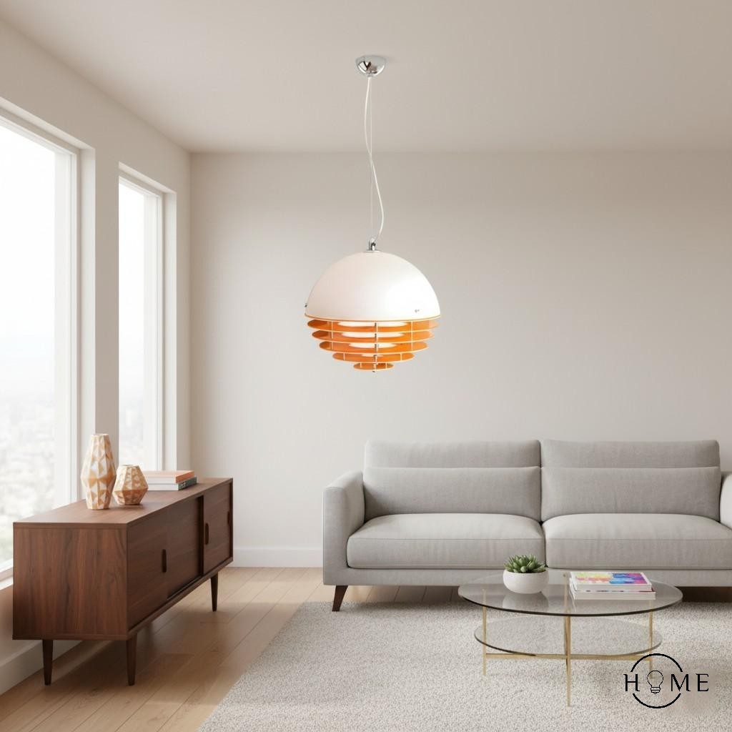 Moderne Bauhaus Sunset Atmosphere Bolvormige Hanglamp HL1002