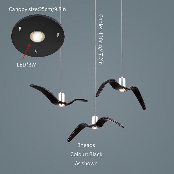 Night Birds Led Hanglamp Dimbaar