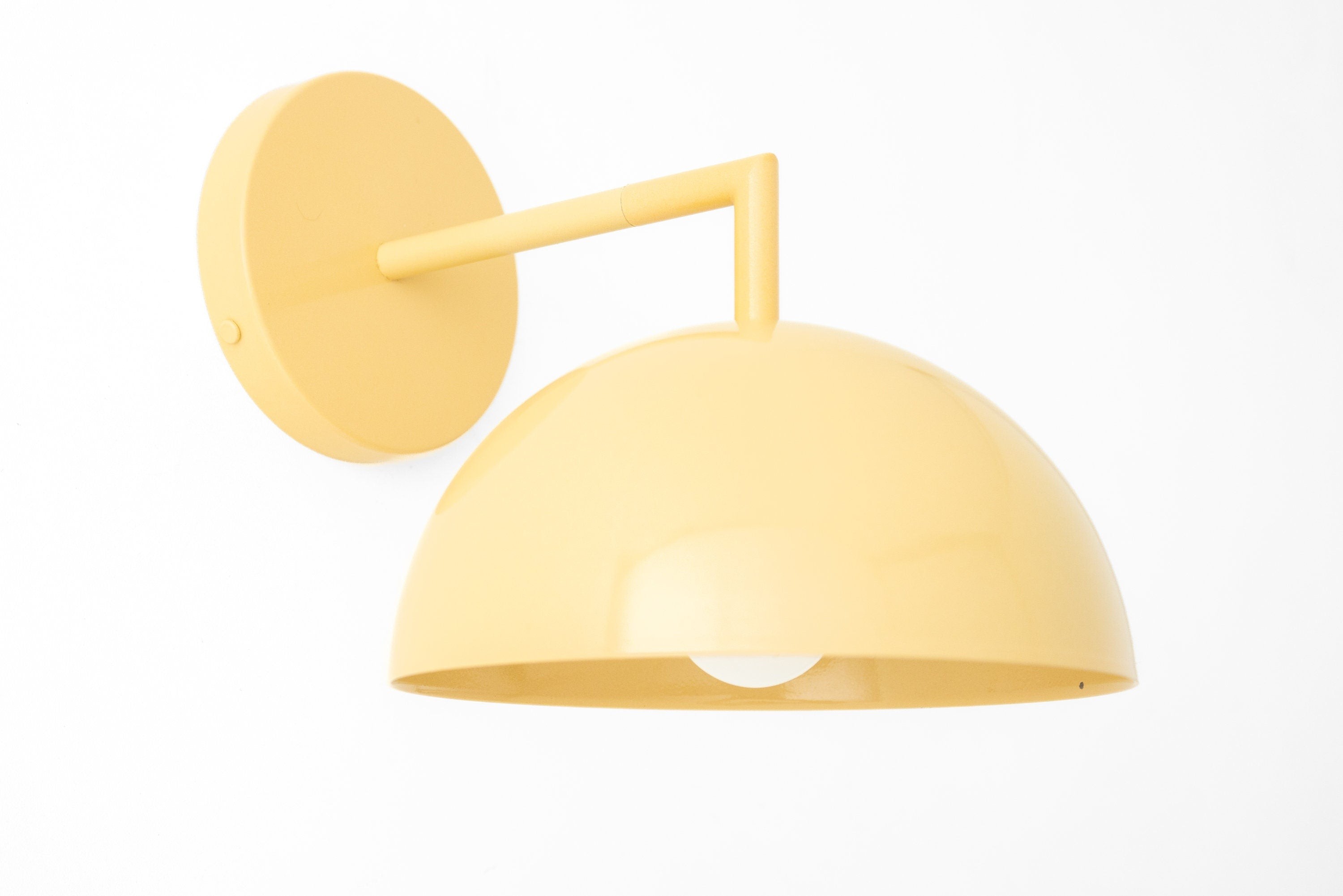 Metio Dome Minimalistische Koepellamp - Stijlvolle Kleurrijke Wandlamp HL1739