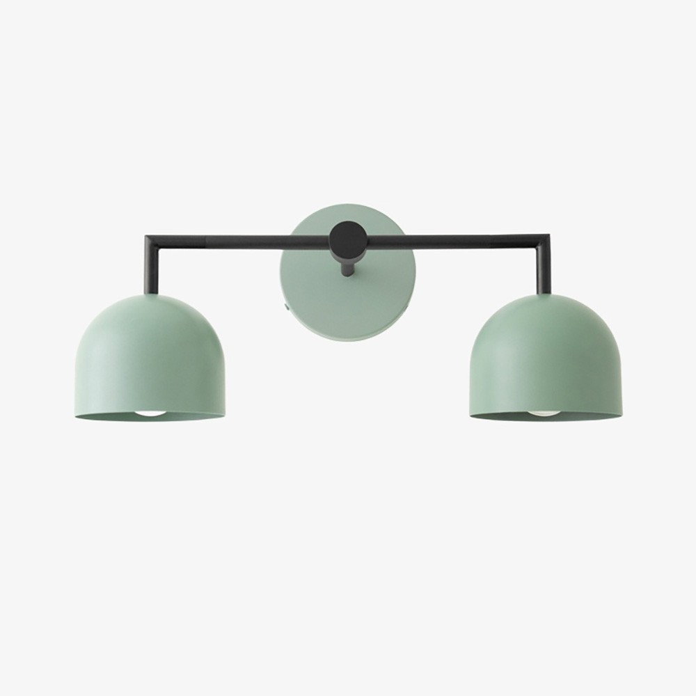 Metio Dome Farmhouse Vanity Wandlamp Kleurrijke Metalen Wandlamp HL1808