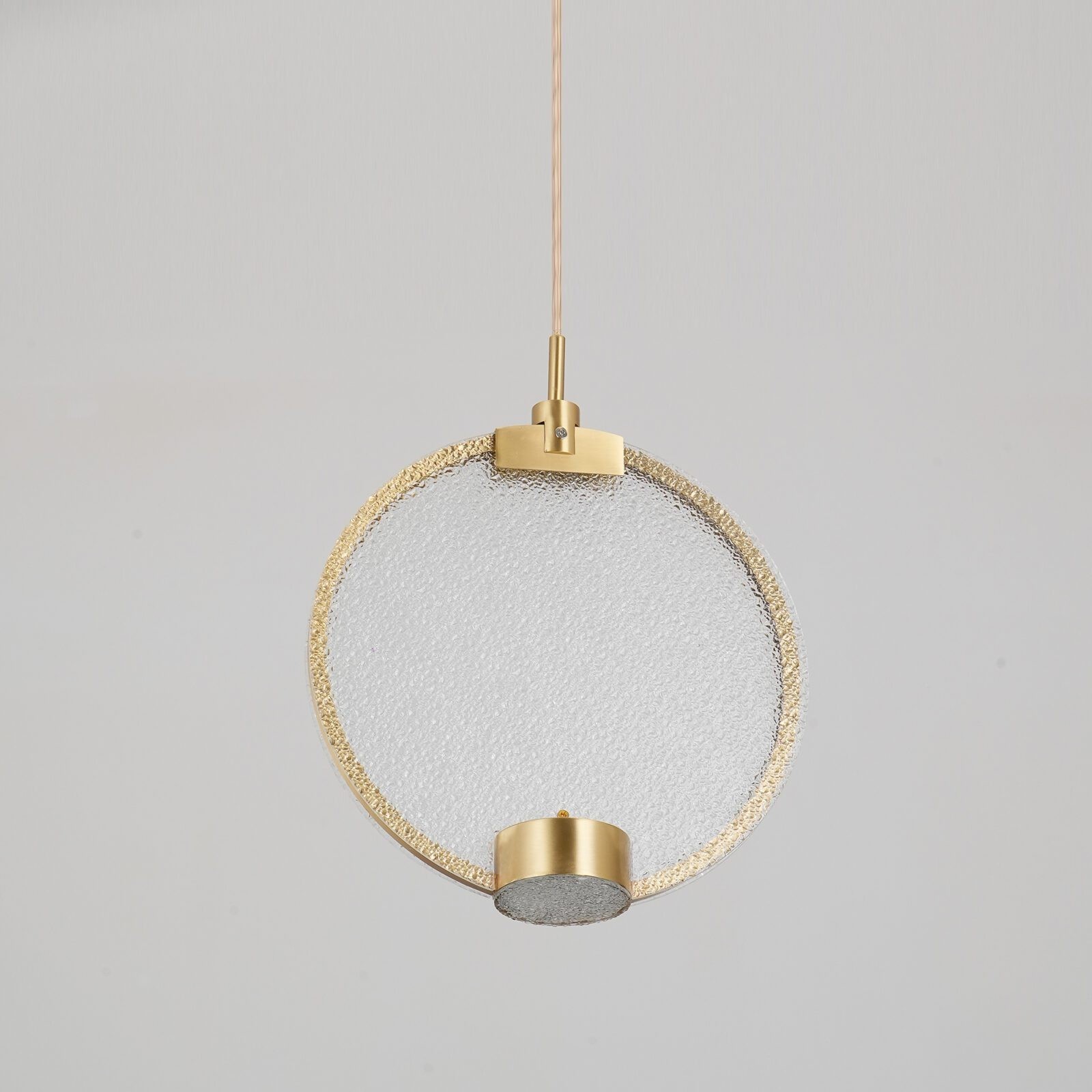Horo hanglamp met messing frame HL1210