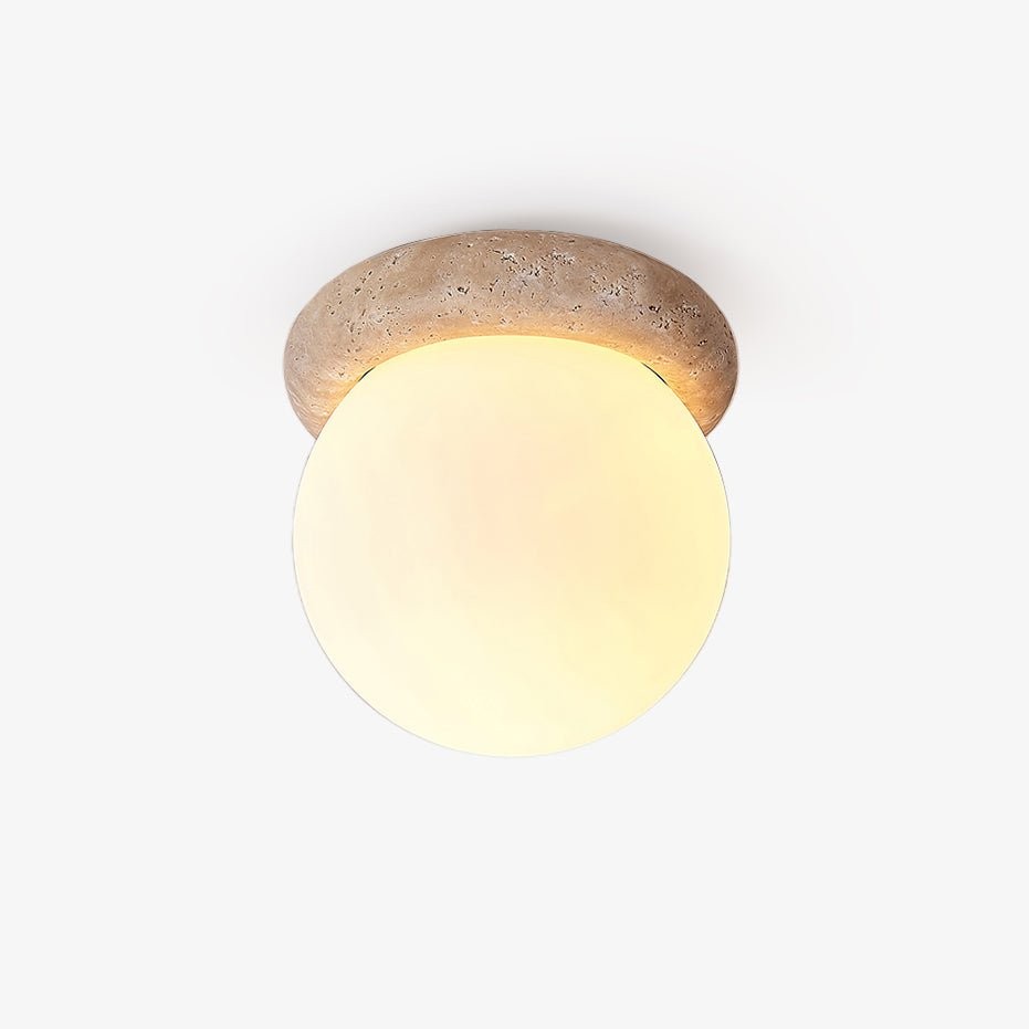 Marmeren Travertijn Asteroïde Plafondlamp HL417