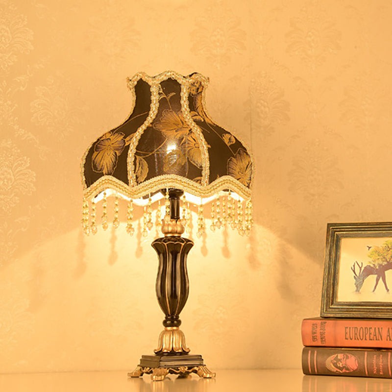 Palace Floral Hars Gesneden Basis Tafellamp HL877