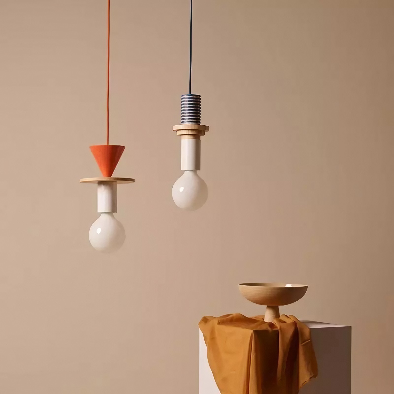 Nordic Geometrische Kleurrijke Design Hanglamp HL295