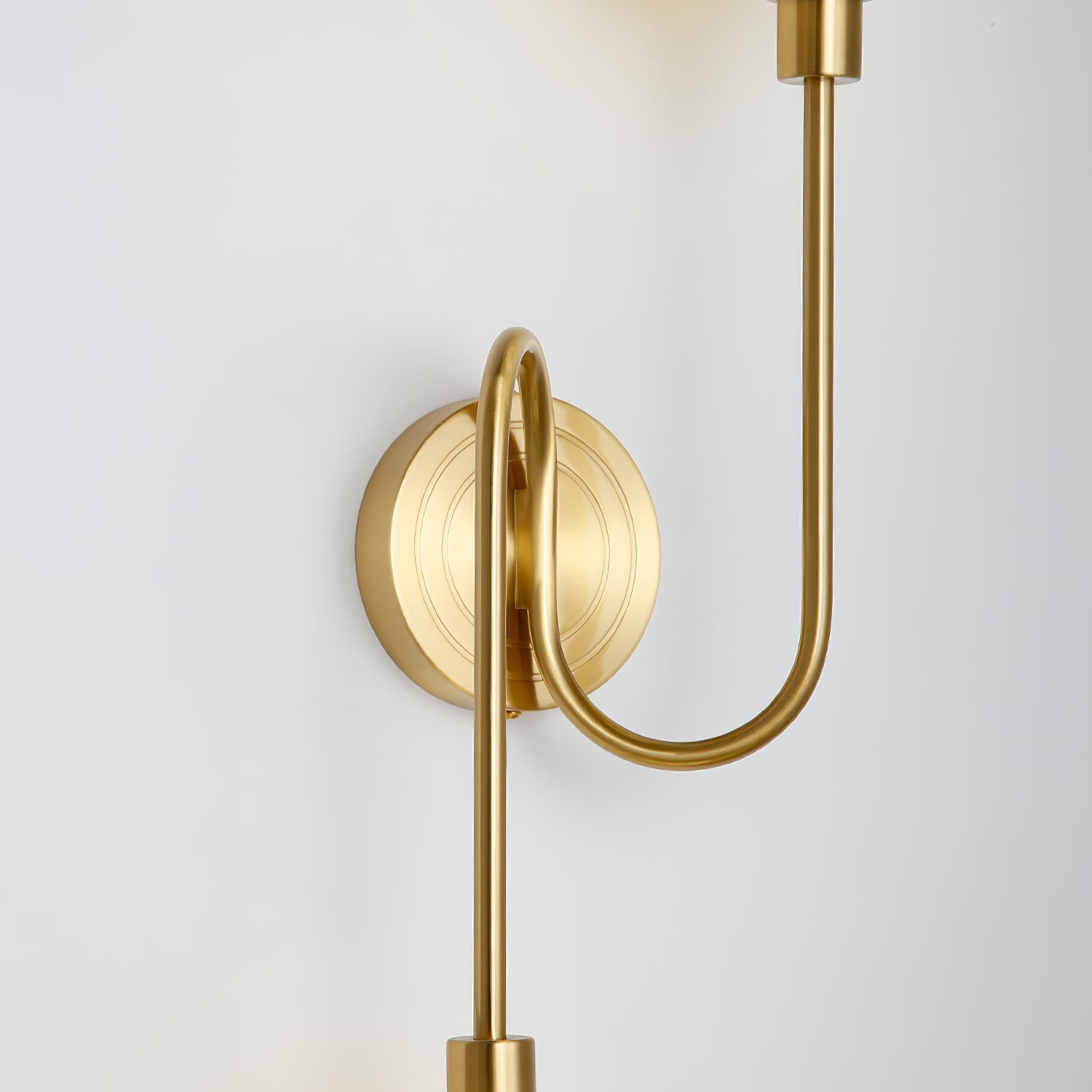 Holten messing wandlamp met arm HL2962