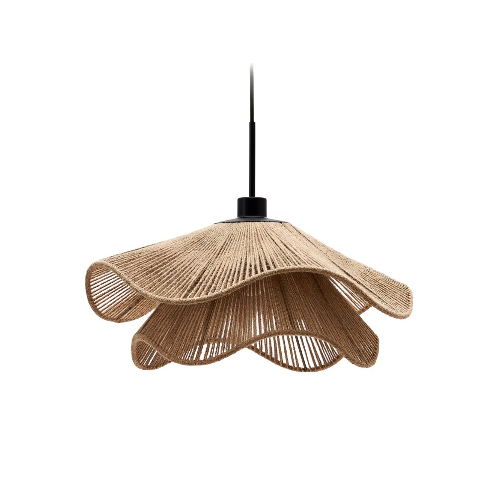 Cape Points Boho hanglamp van natuurlijke jutevezels HL3391