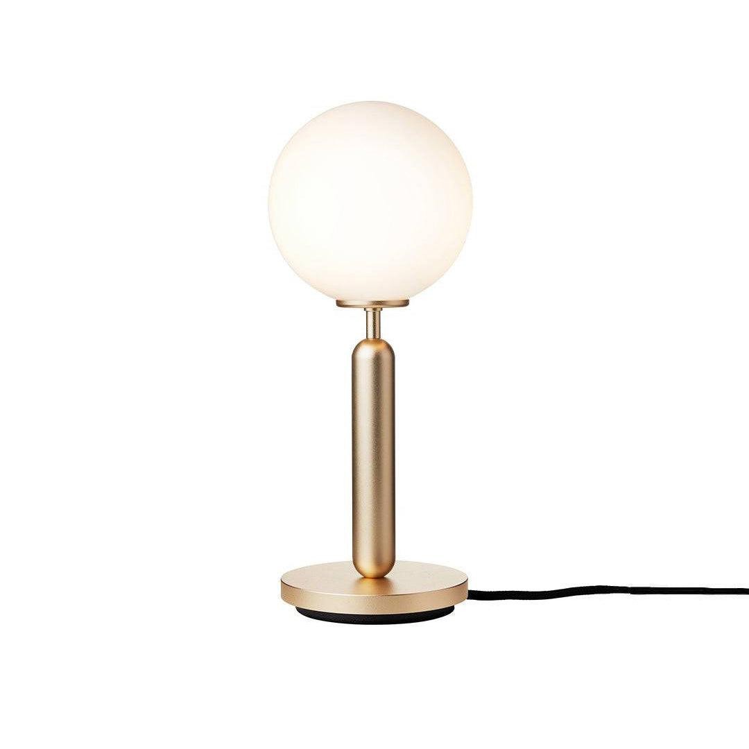Sferische stijlvolle glazen inductie tafellamp HL711