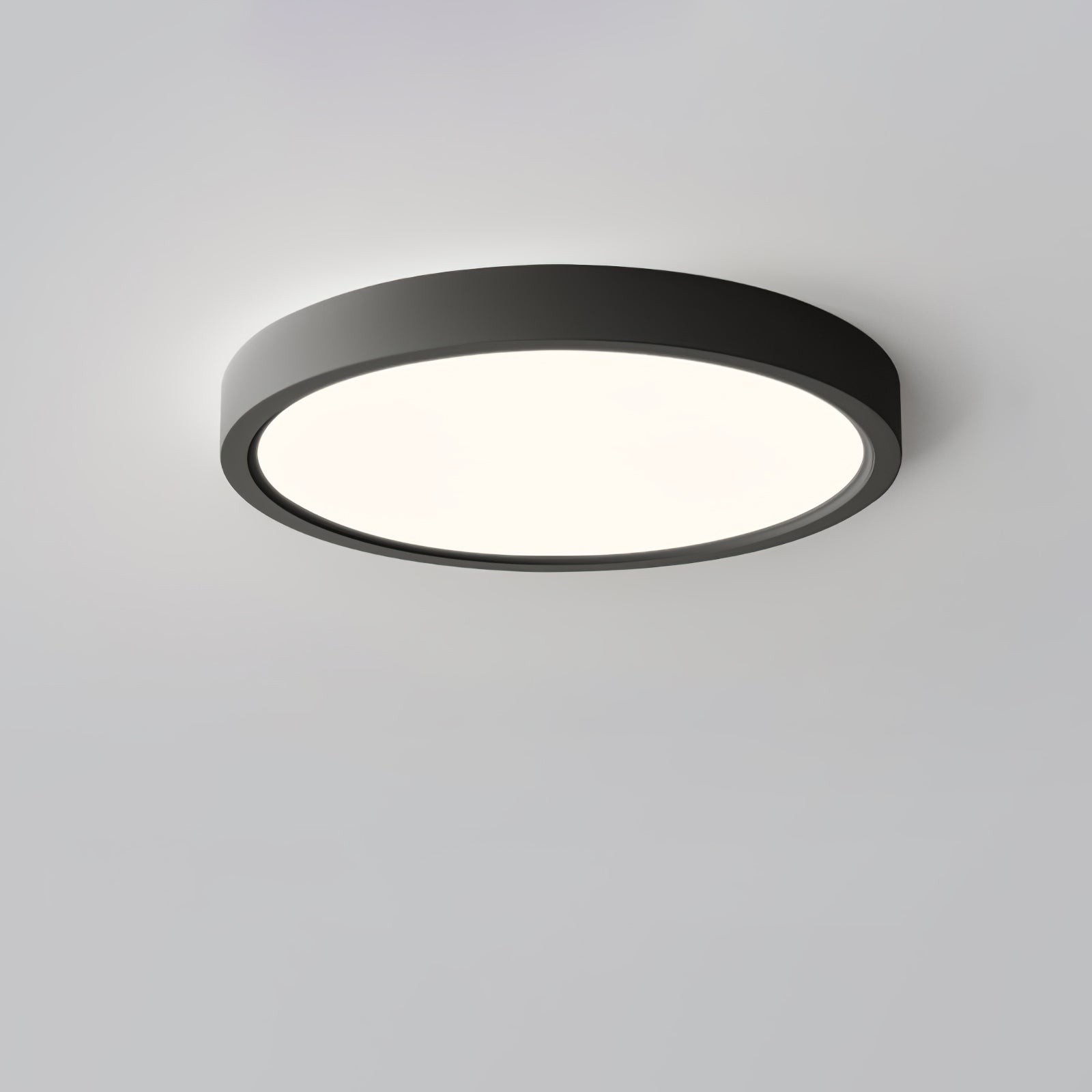 Minimalistische moderne ronde plafondlamp van acryl voor slaapkamer HL340