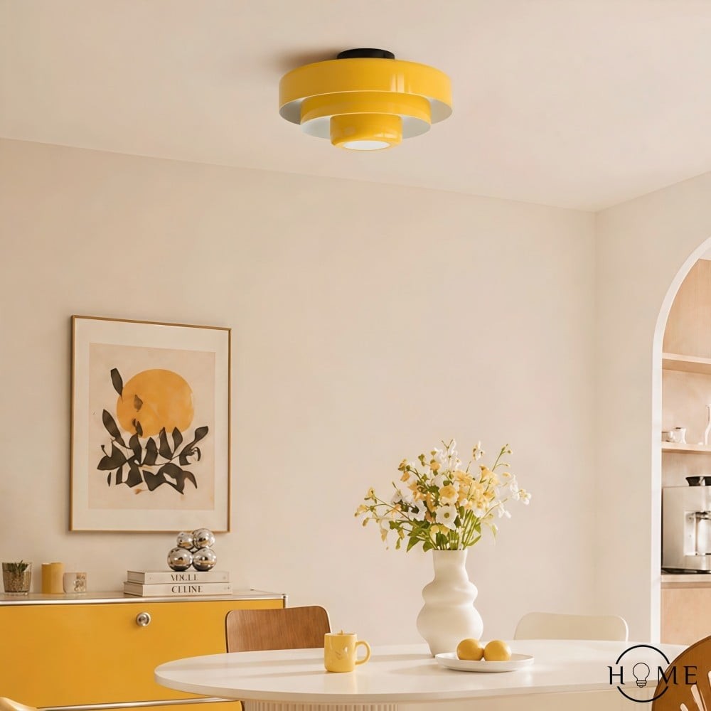 Macaron Disc Hanglamp - Scandinavische Meerlaagse Hanglamp van Metaal voor de Keuken HL179