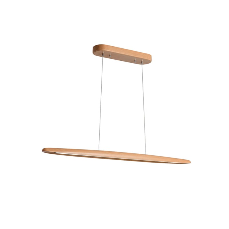 Houten horizontale hanglamp HL1155