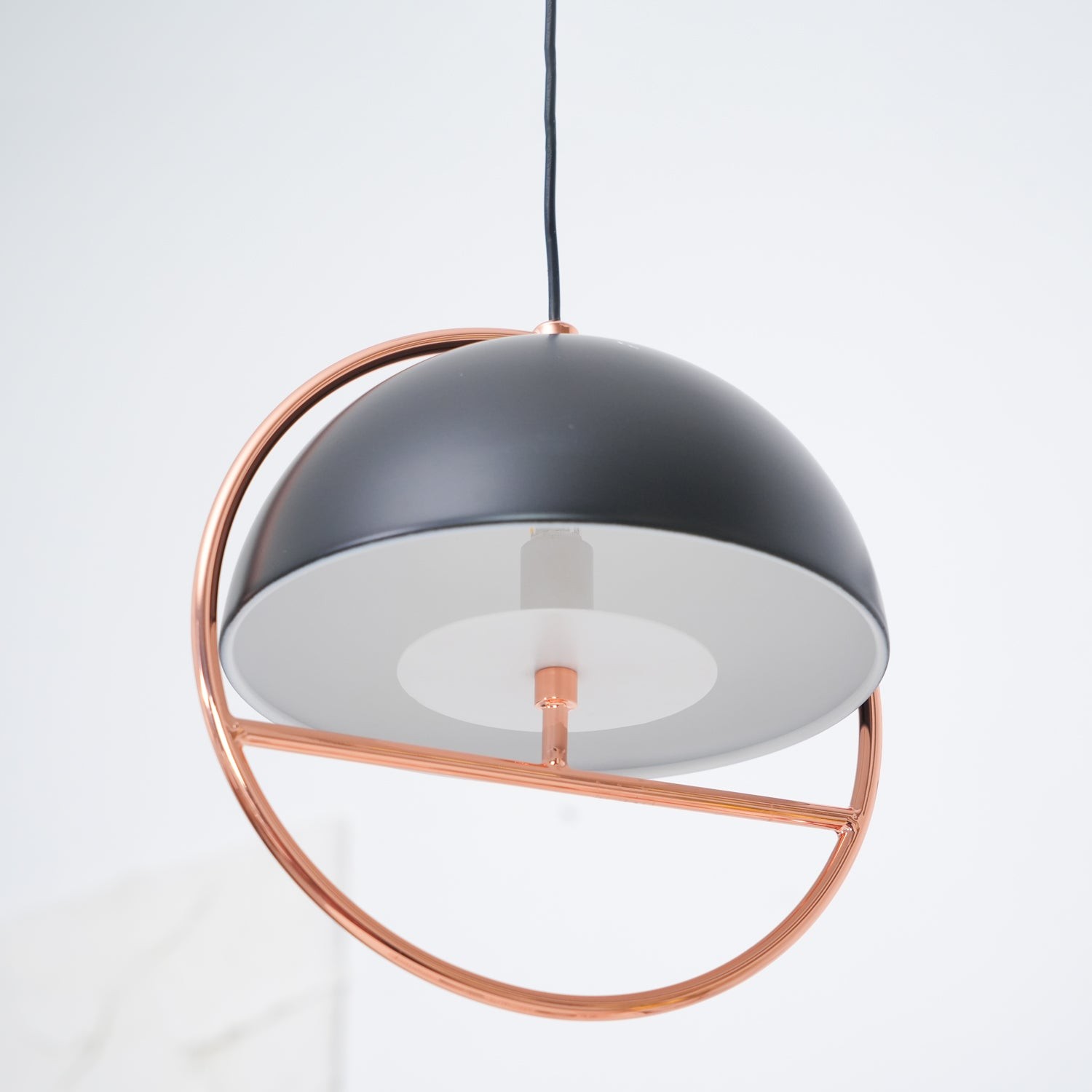 Nordic Halfronde Ring Metalen Hanglamp HL550