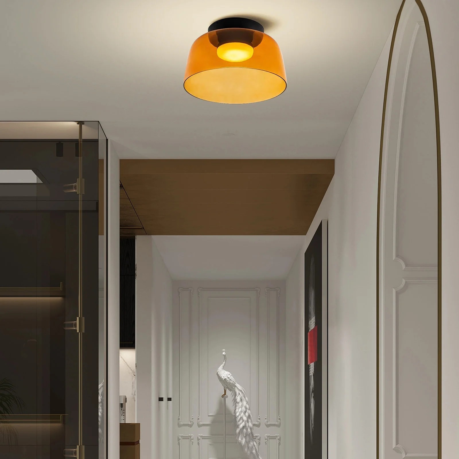 Morandi Meerlaagse Bowl Design Plafondlamp HL205