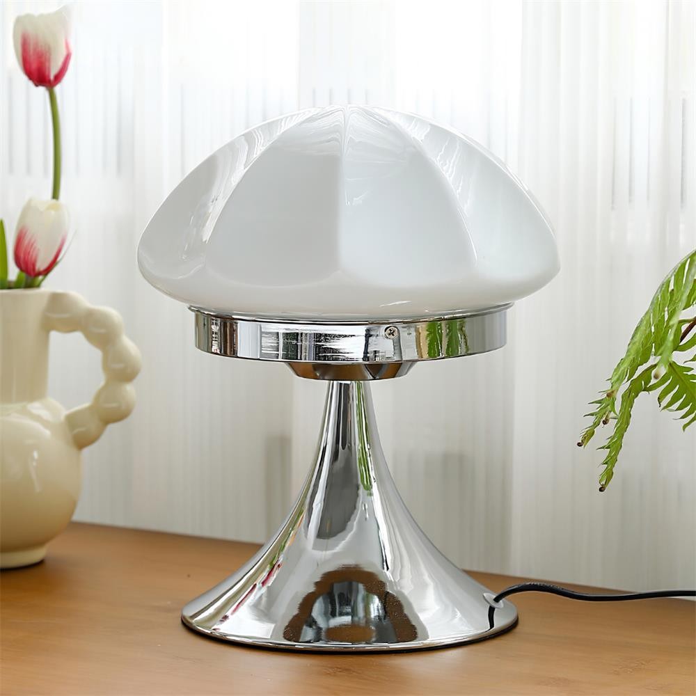 Bauhaus Glazen Tafellamp Voor Slaapkamer HL468
