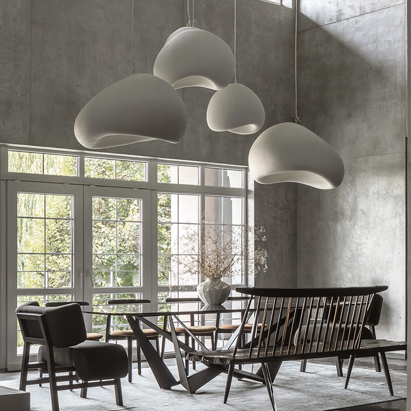 Wabi-sabi stijl Khmara Koepel Hanglamp