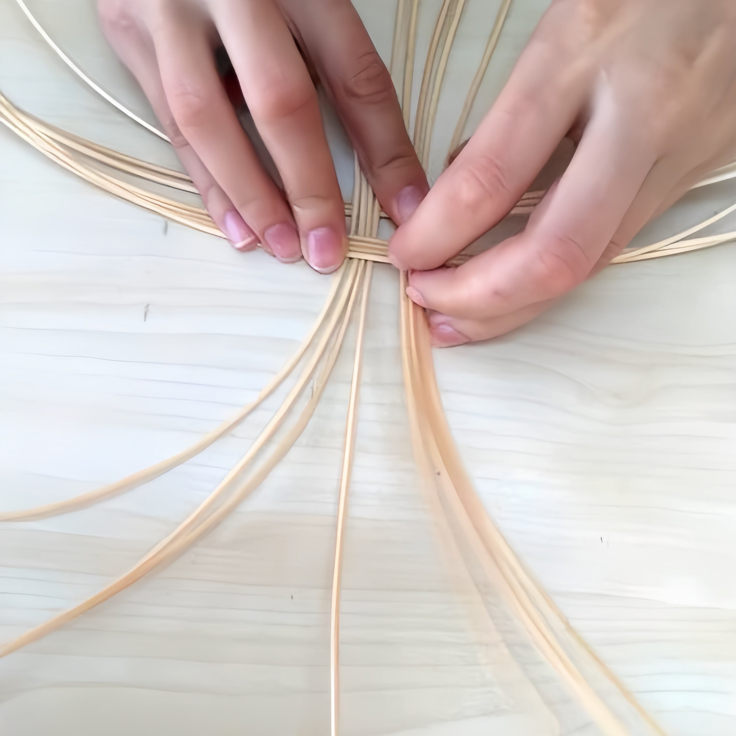 Natuurlijk geweven bol rotan hanglamp HL163