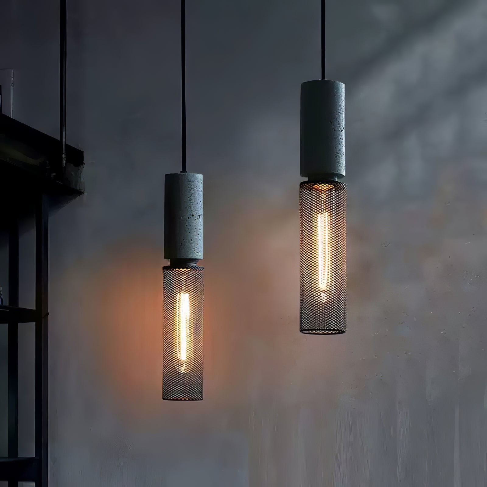 Cement Mesh Hanglamp HL503