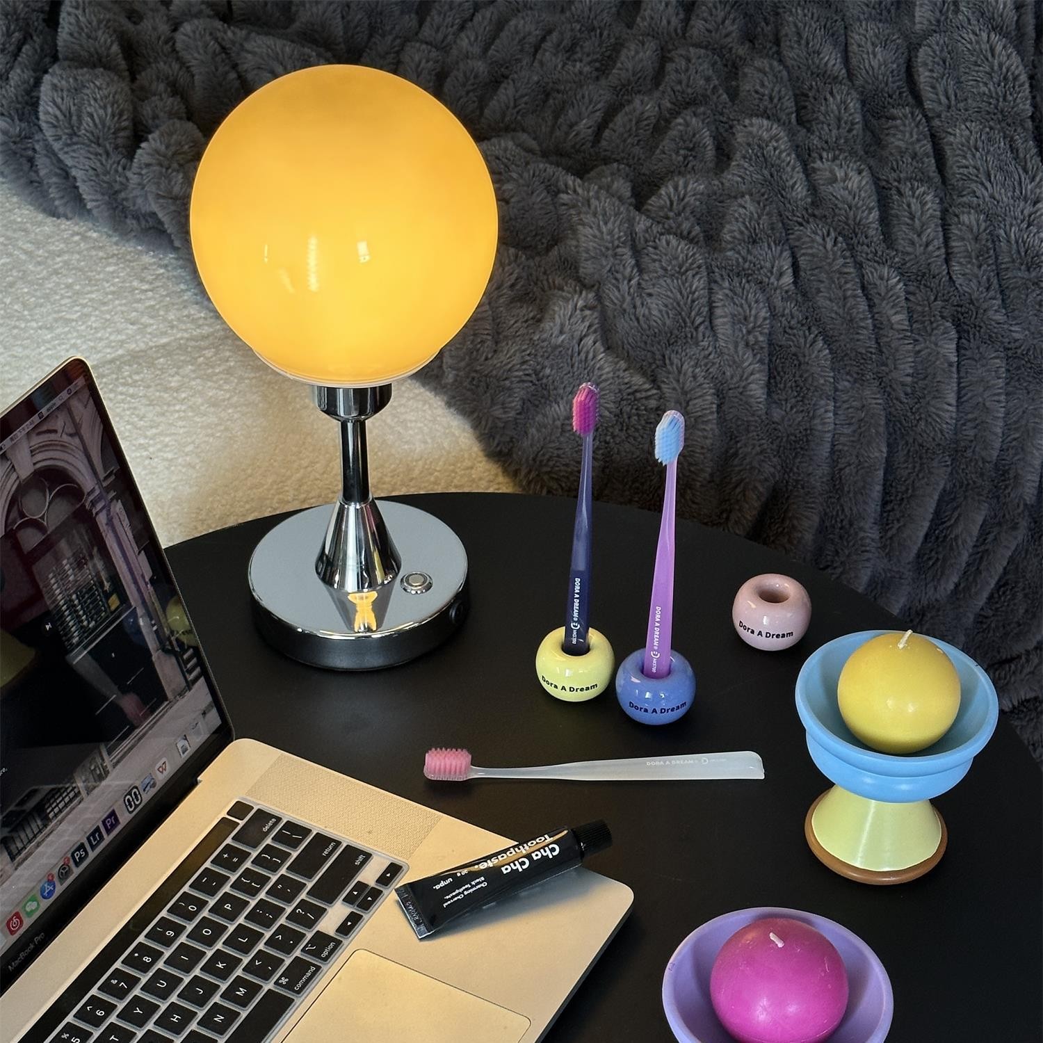 Candy Balls Moderne Bauhaus Glazen Tafellamp HL98