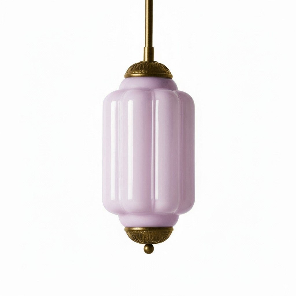 Eloise Vintage Glazen Kroonluchter - Melkglas Home Accent HL1651