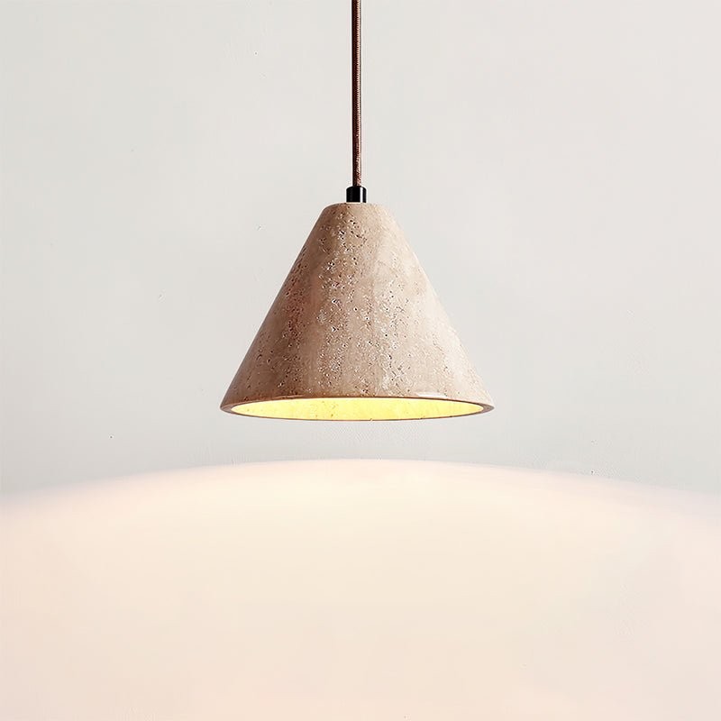 Wabi-Sabi Stijl Creatieve Travertijn Hanglamp HL899