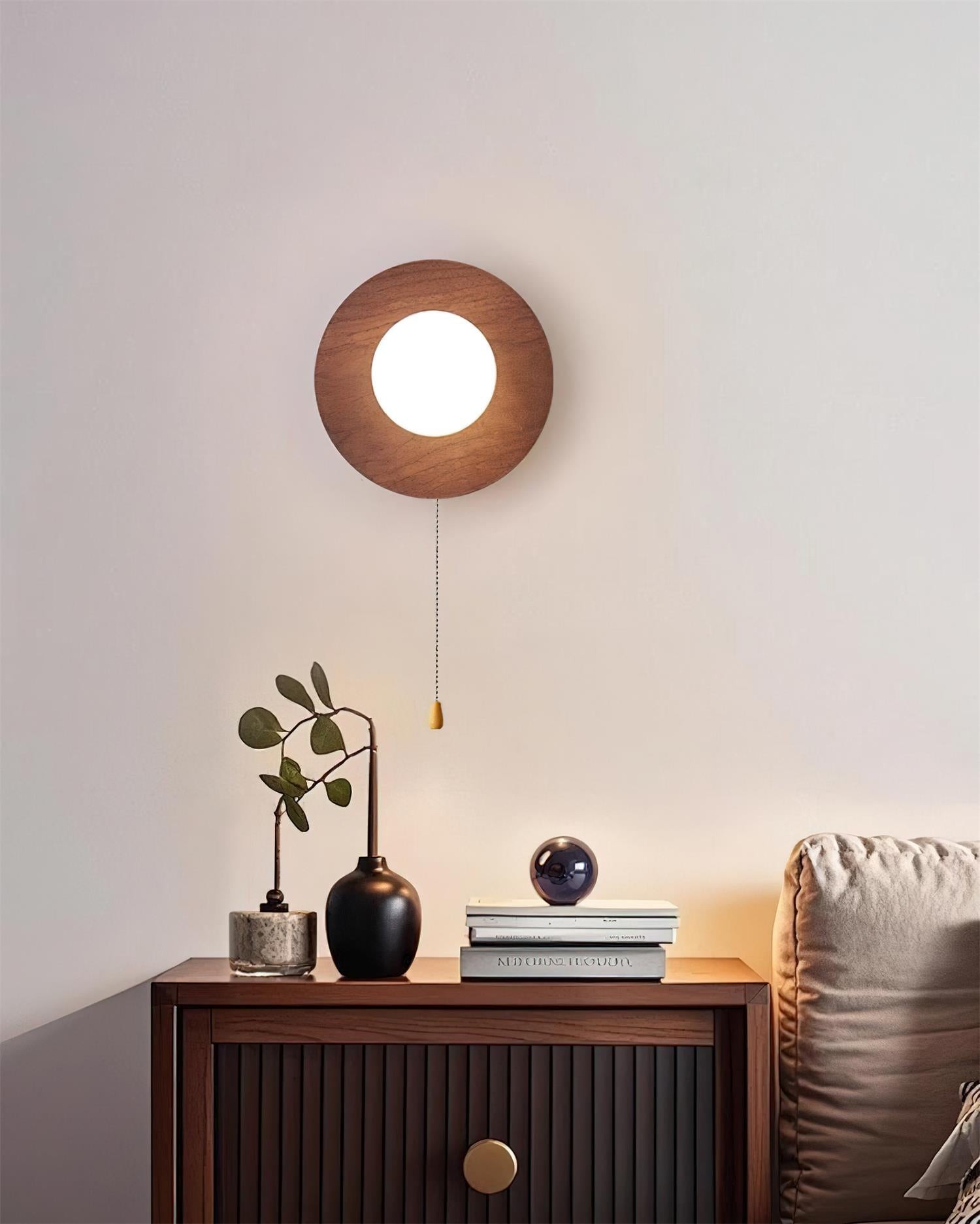 Cara houten wandlamp HL2590