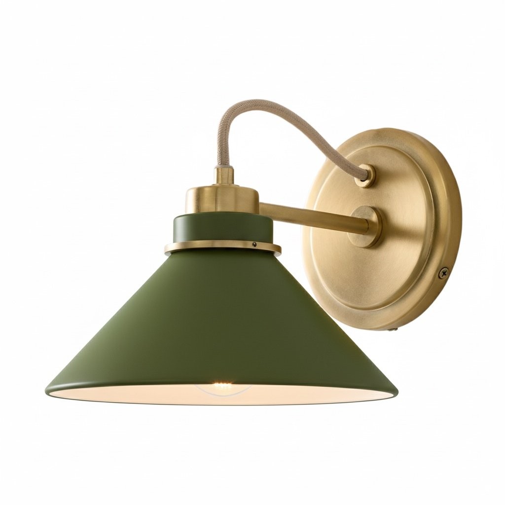 Aurenza Sconce – Landelijke wandlamp met metalen accenten voor gezellige ruimtes HL1648
