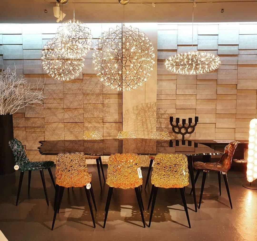 Zilveren Spark Ball hanglamp HL1407