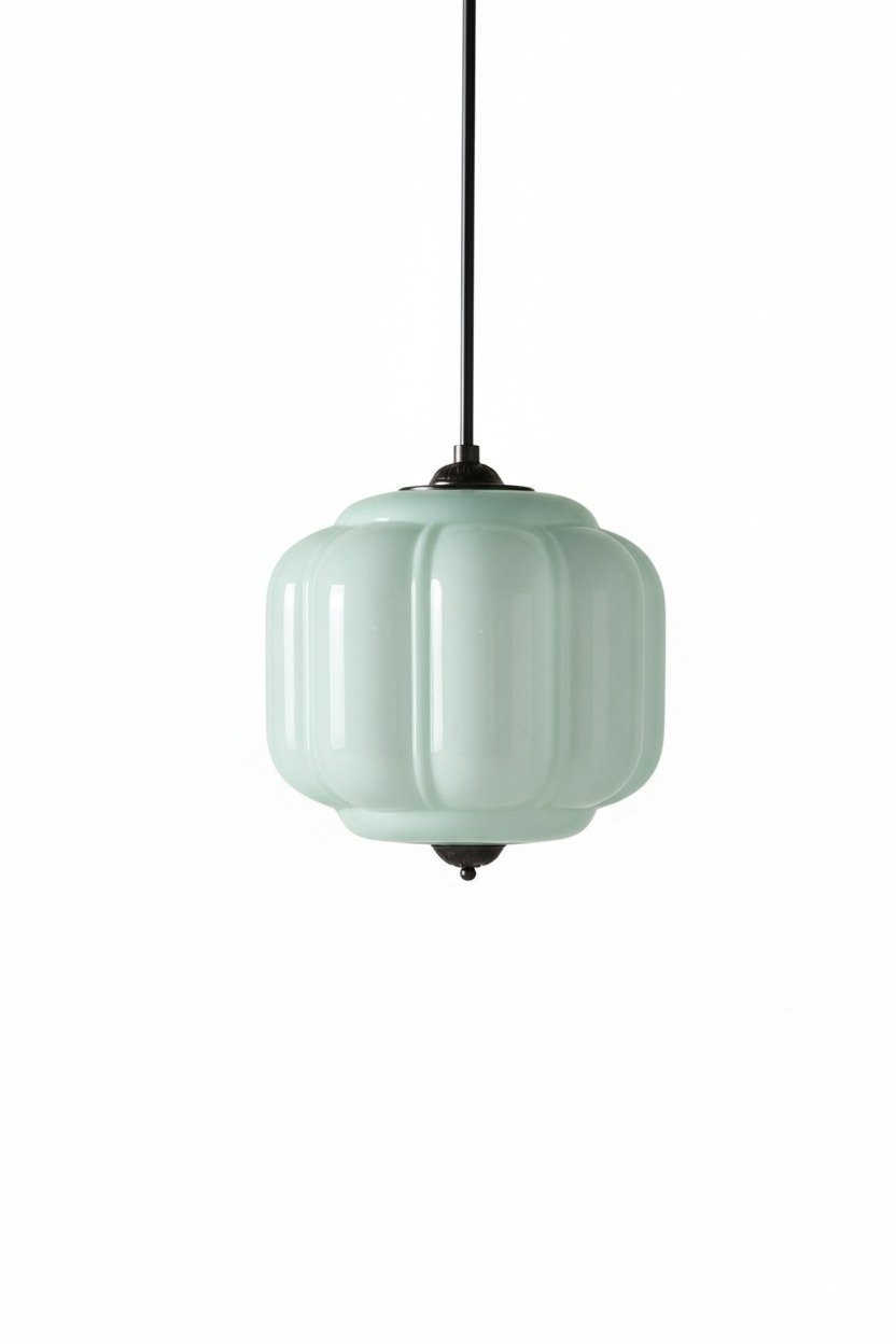 Eloise Vintage Glazen Kroonluchter - Melkglas Home Accent HL1651