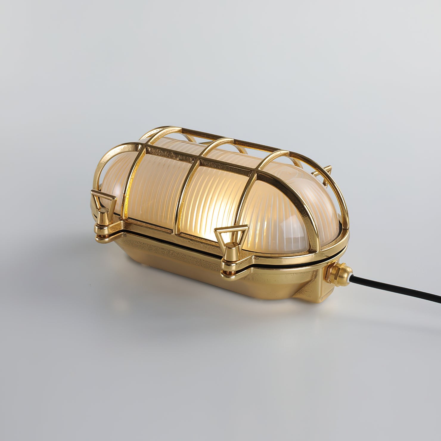 Fremantle messing bunkerwandlamp HL3189