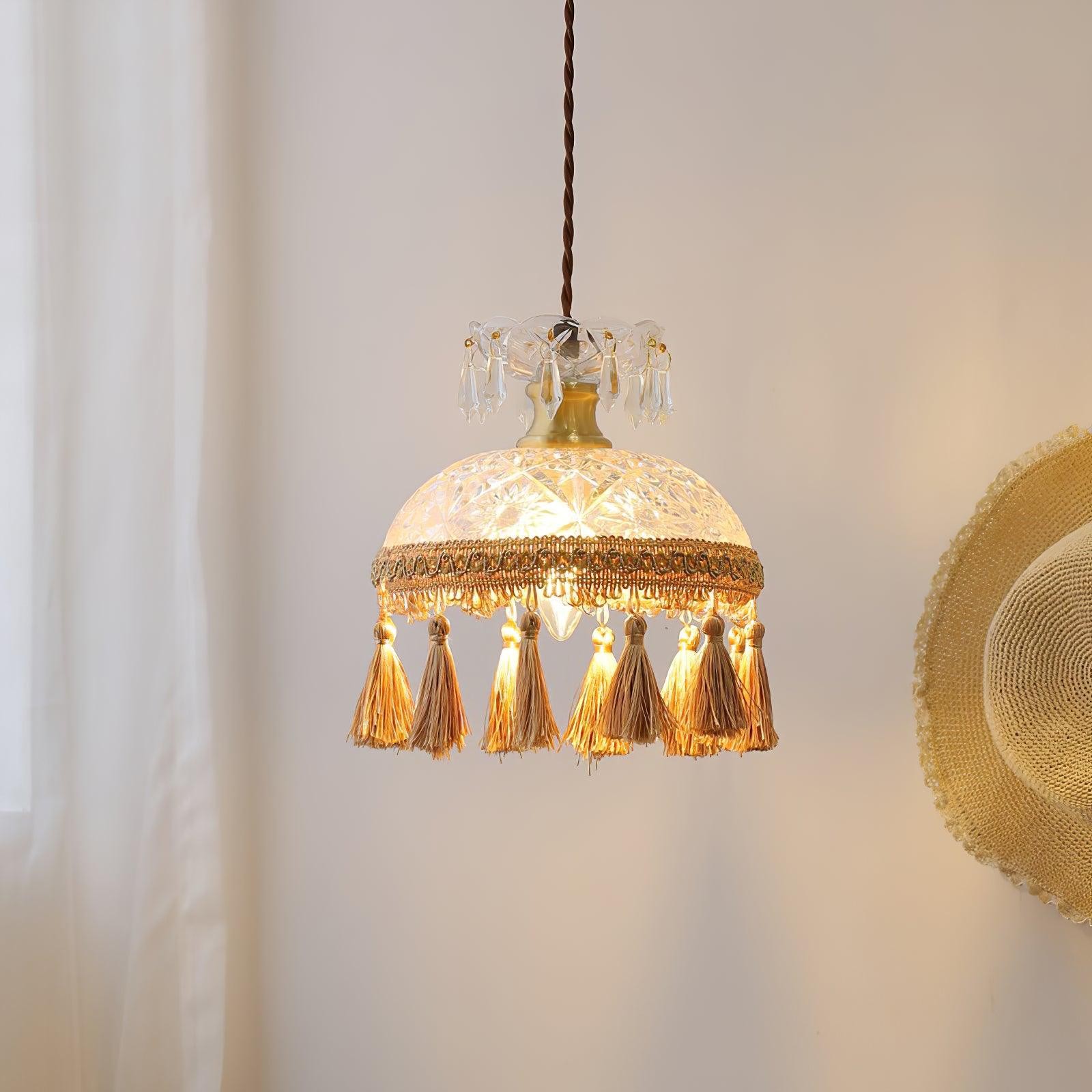 Komvormige kwast hanglamp HL388