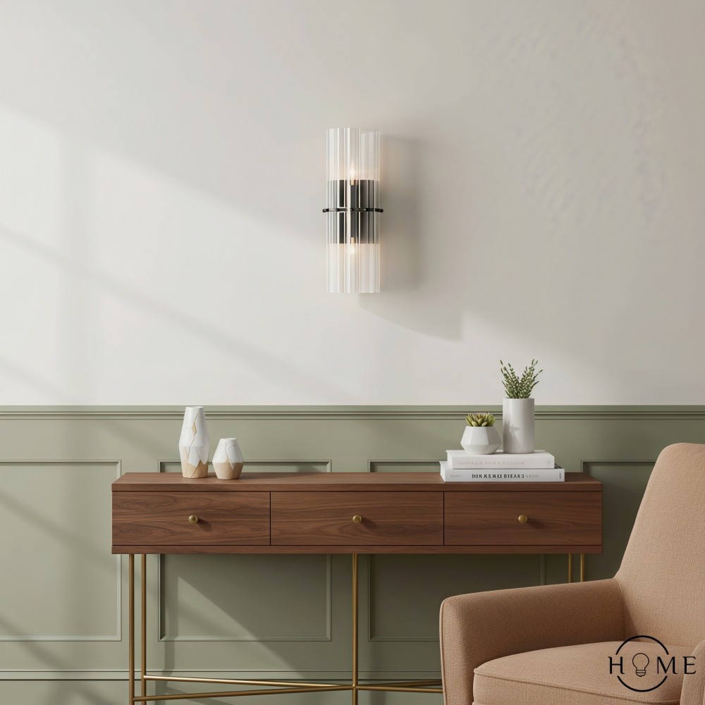 Monica Moderne Luxe Kristallen Wandlamp HL1036